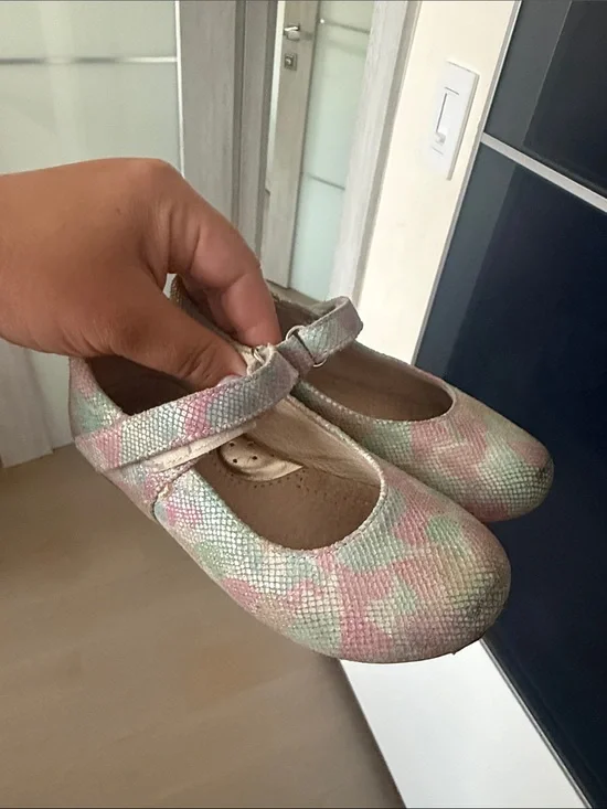 Kids Mary Jane Shoes - Pastel Multicolor