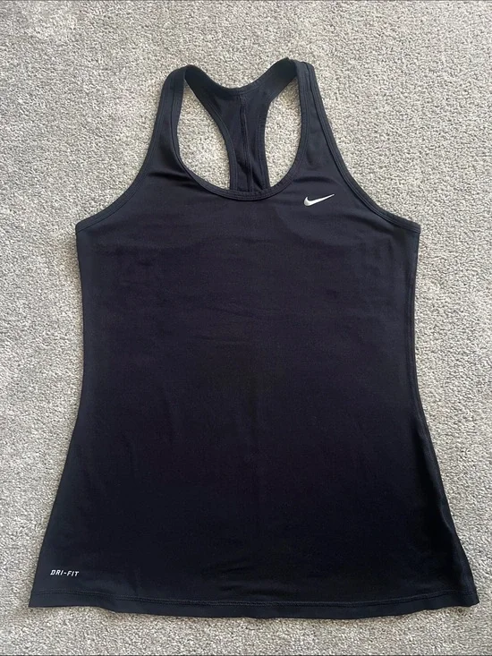 Nike Black Racerback Dri-FIT Tank Top
