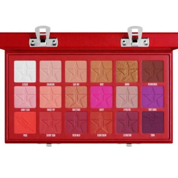 JEFFREE STAR Blood Sugar Eyeshadow Palette. New in Box. Discontinued