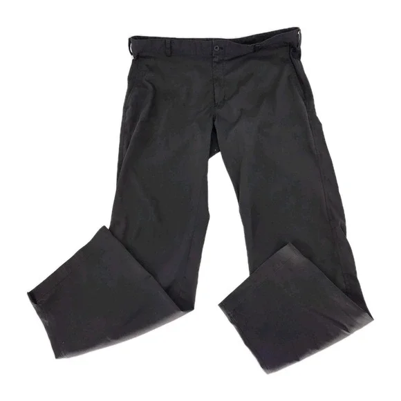 Nike Golf Dri-Fit Pants Men's 38x32 Black Performance Golf Athletic Stretch