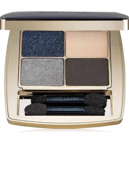 Estee Lauder Pure Color Envy Luxe Eyeshadow Quad: Indigo Night (02), NIB