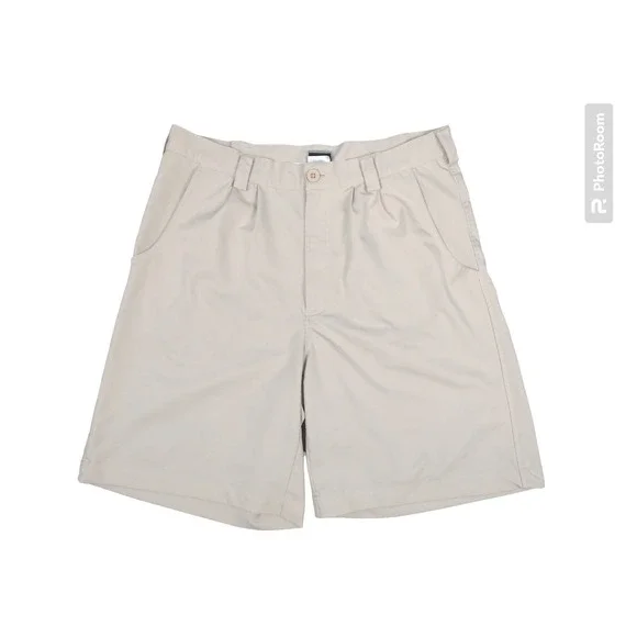 Under Armour Performance Tan Golf Shorts Men's Size 34 Single Front Pleat‎ Khaki