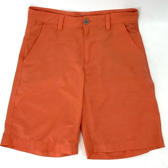 Southern Tide‎ Skipjack Shorts Men’s 30W in Mineral Red Flat Front Performance