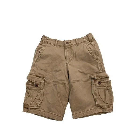 Hollister Cali Longboard Shorts 28x12 Khaki Brown