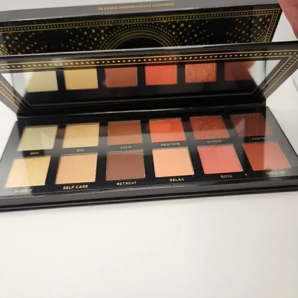 ACE Beaute Serenity Eyeshadow Palette 12 Shades Matte & Shimmers Pressed Powder