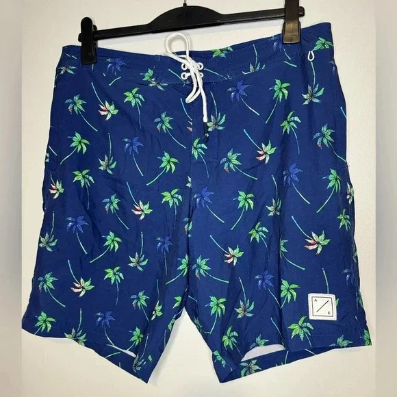 American Eagle‎ Swim Trunks Tree desing size L
