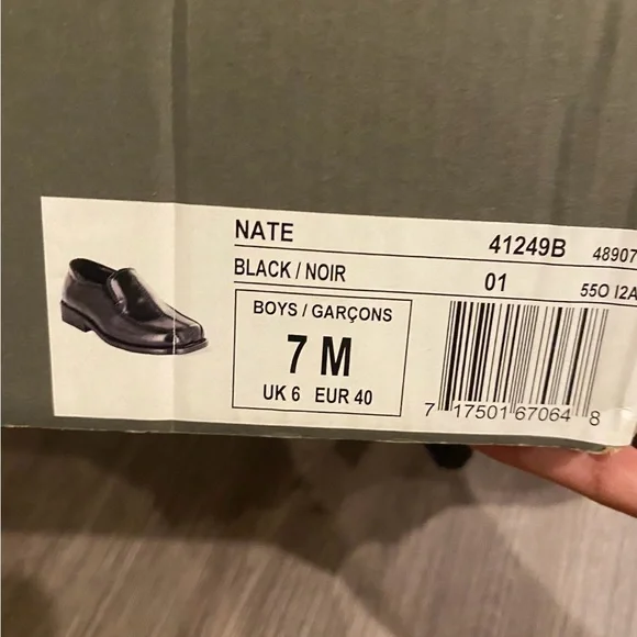 Boys Stacey Adam’s dress shoes