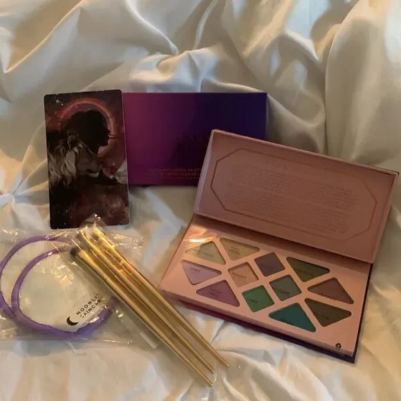 NIP Athr Moonlight Crystal palette eyeshadow w/extras