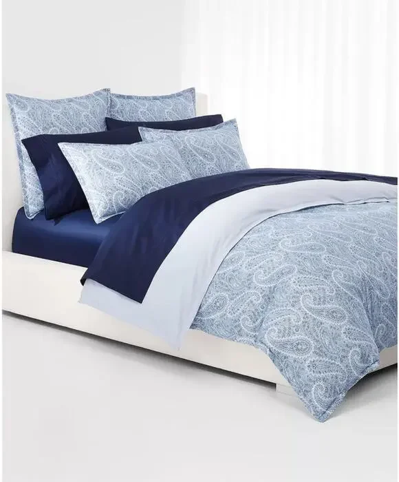 ❤️LAUREN RALPH LAUREN Bantry Paisley Cotton Comforter set & Pillowcase King Sets