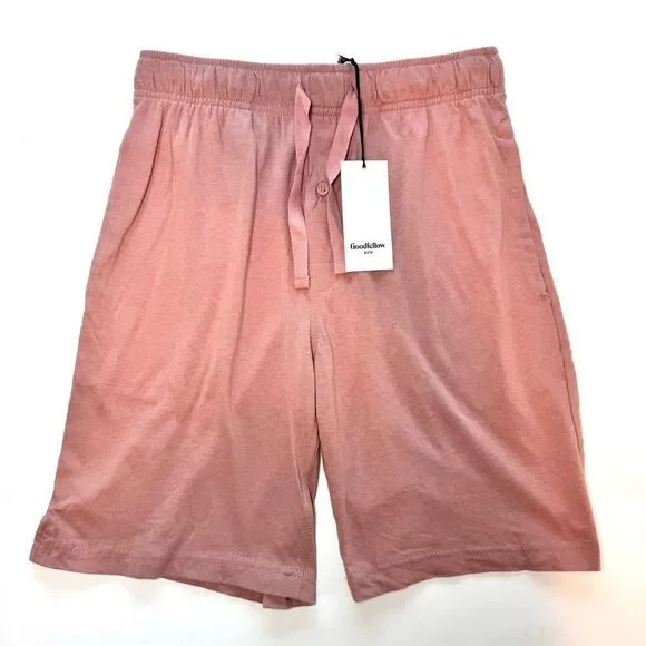 Goodfellow & Co Men's Light Pink Pajama Shorts Size S, XXL