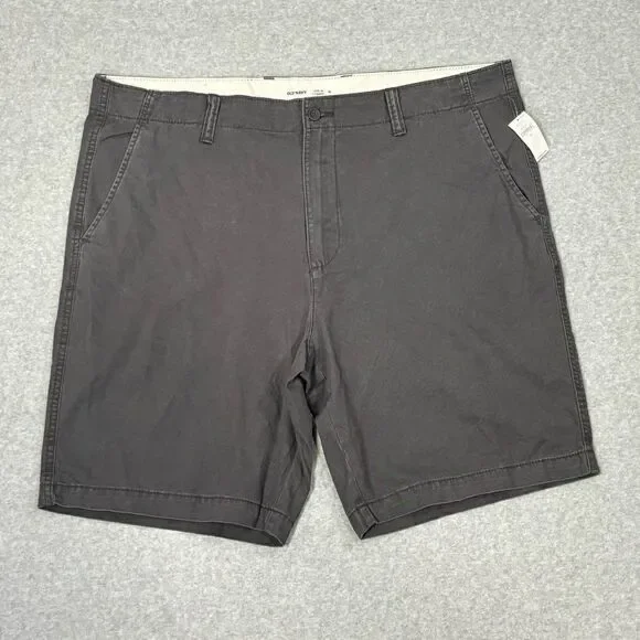 Old Navy Mens Shorts Size 42 Grey NWT Cargo Summer Comftorable Casual Bottom 190