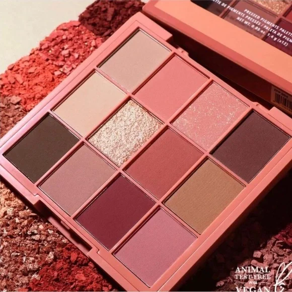 K-Care: Moira Beauty 4 Type Pigment Palette Eye Shadow*Pinks*Korean Makeup*