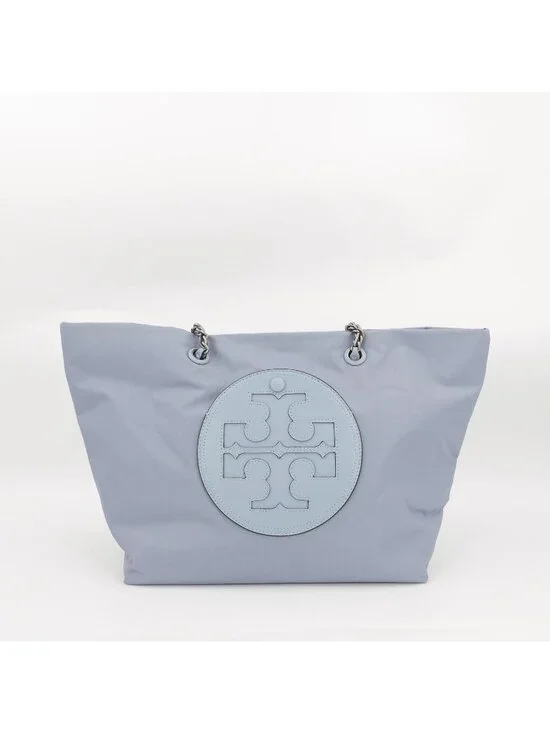 Tory Burch Women's Ella Chain Tote Bag Blue OS