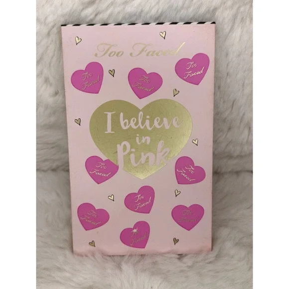 Too Faced I Believe in Pink Eyeshadow and Blush Palette Limited Edition New