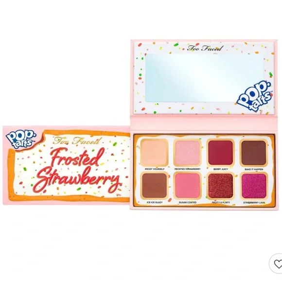 TOO FACED FROSTED STRAWBERRY POP TART MINI EYESHADOW PALETTE