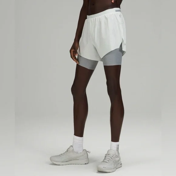 Lululemon Lightweight Lined Run Shorts 4” Size Large
