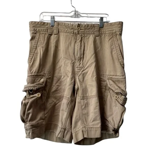 POLO RALPH LAUREN THE‎ GELLAR FATIGUE CARGO SHORTS Men Size Measured Preppy City
