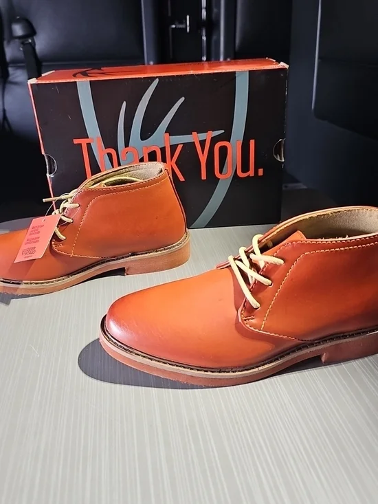 Deer Stags Boys Ballard Luggage HTEC Chukka Dress Boots Boys‎ 1M NEW In Box