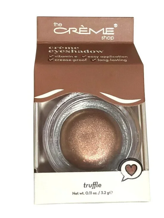 The Crème Shop Crème Eyeshadow Truffle Long-Lasting Crease-Proof