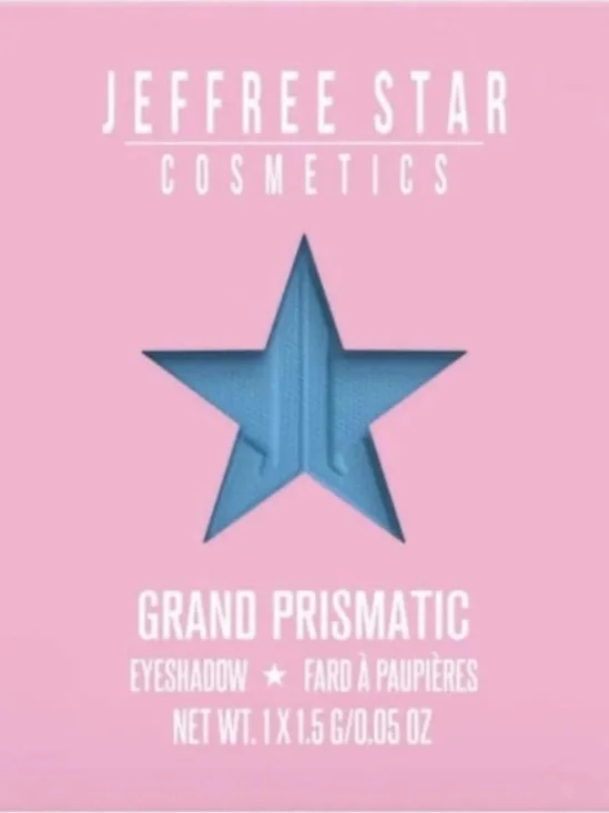Jeffree Star Pink Packaged Singles — Blue & Black Star Shades