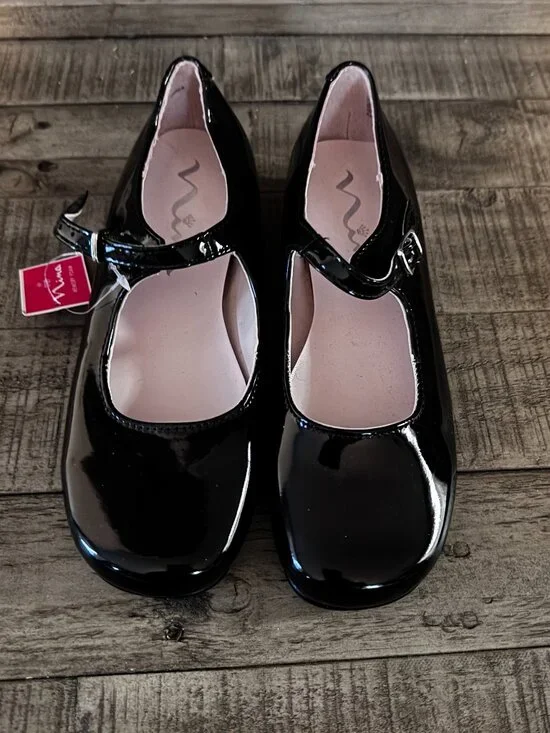 Nina Girls' Black Patent Mary Janes, Size: Kids, Girls 1 1/2, New w/Tags