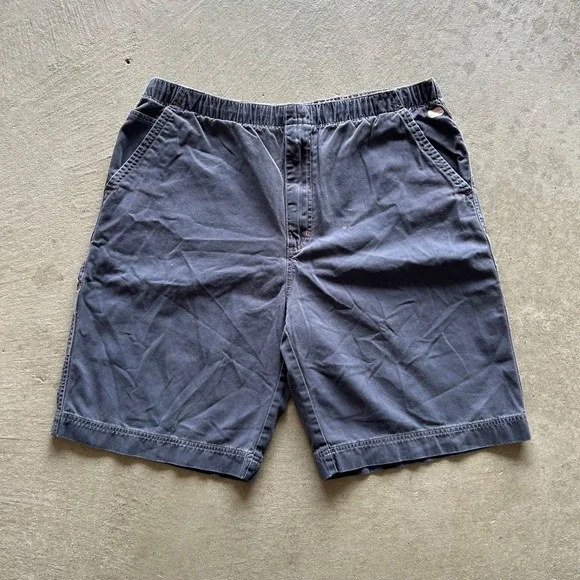 Vintage 90s Ocean Pacific Shorts Size‎ Large Navy Blue OP Surf Skate