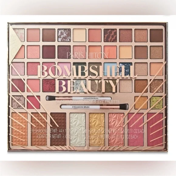 Paris Hilton Bombshell Beauty Eyeshadow Palette - Vibrant Shades Sealed Box!