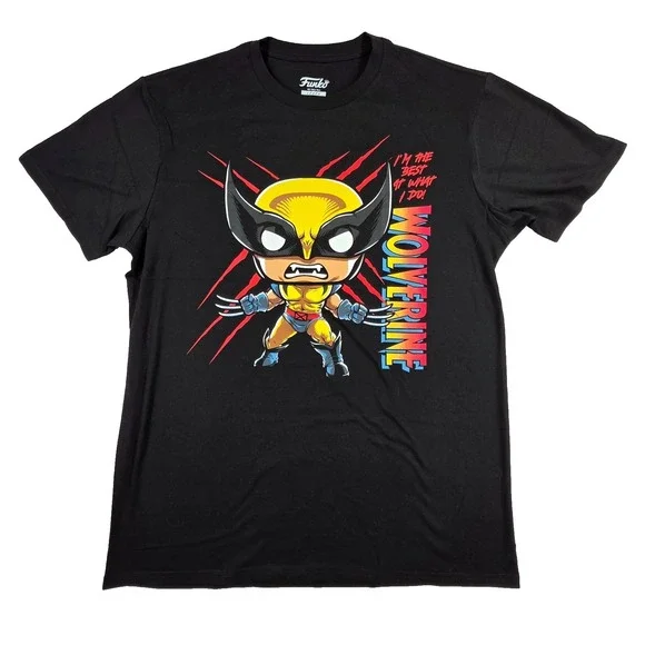 Funko Wolverine Tshirt Black