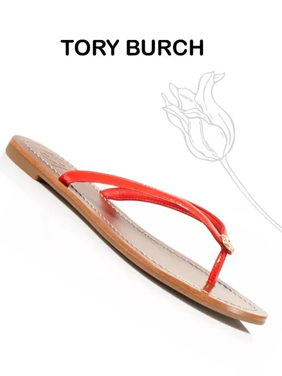 Tory Burch Terra Thong Flip-Flop Sandals