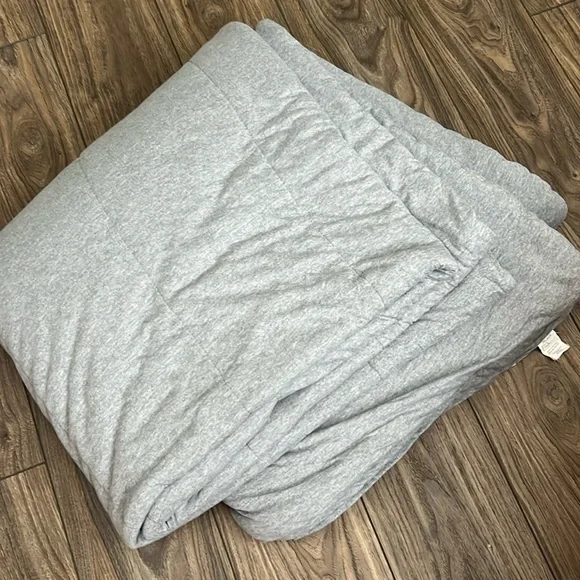 Gray Plush Comforter