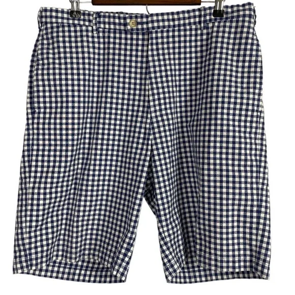 Peter Millar Gingham Shorts Size 36