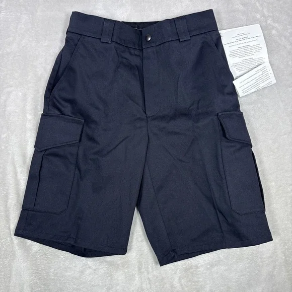 Blauer 8245 5 Pocket Cotton Cargo Shorts Men's Size 31 Navy Blue 10