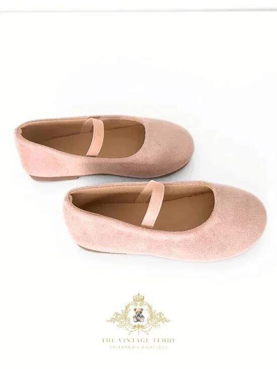 NWT Adorable Girls Ballerina Flats Children's Shoes Baby Toddler Kids Pink 12.5