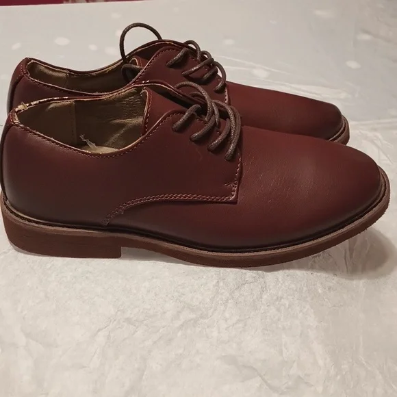 Deer Stags Denny Boys Rich Brown Oxfords