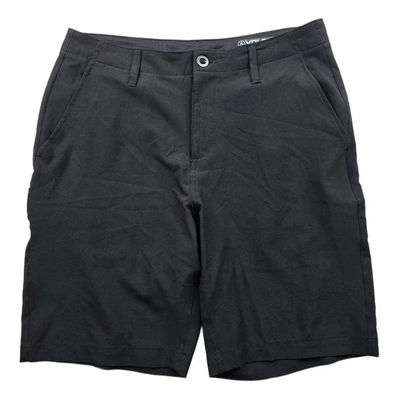 Volcom Surf & Turf Hybrid Shorts Mens 31 Black 4-Way Stretch Boardshorts