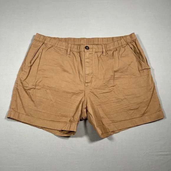 Chubbies Mens XXL Tan Khaki 5.5