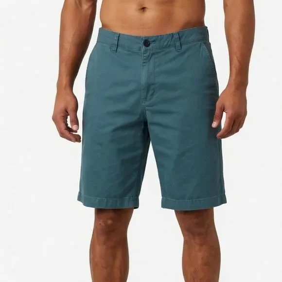 Dockers Men's Blue Aqua Board/Boat Shorts Classic Fit Size 32
