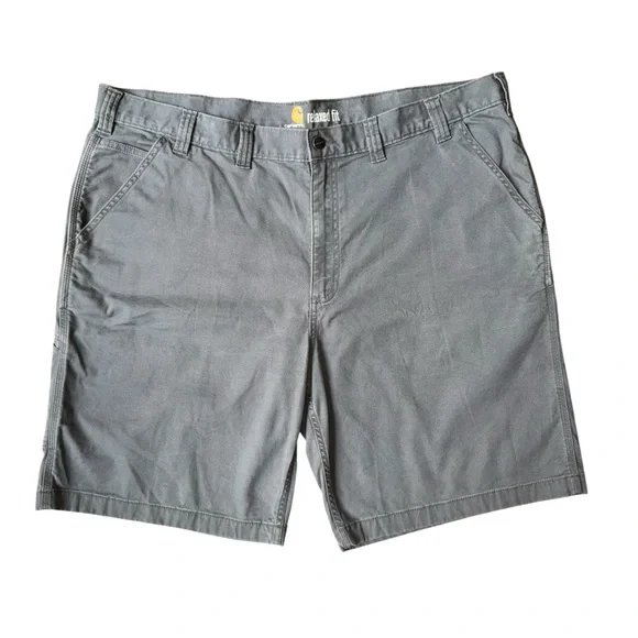 Carhartt Relaxed‎ Fit Gray Cotton Blend Work Shorts Size 44
