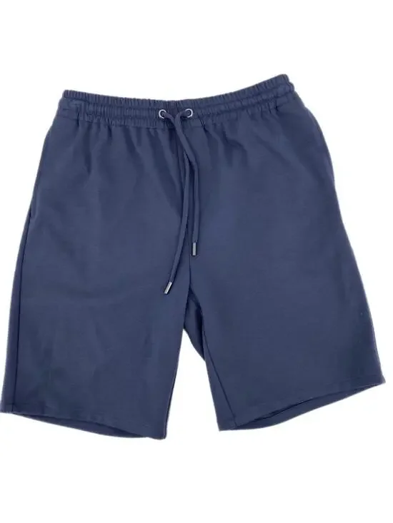 PAIGE Bodhi Drawstring Pull On Sweat Shorts Navy Blue Men's Size Small