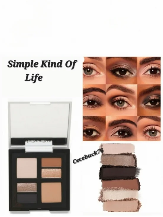🌺 GXVE I See In Color Simple Kind Of Life Eyeshadow Palette