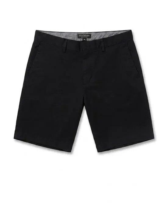 Banana Republic Men's Emerson Chino Shorts Black - Size 34