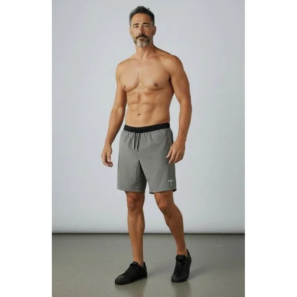 Holstrength Training Shorts Gym Athletic Performance Gray Mens XXL