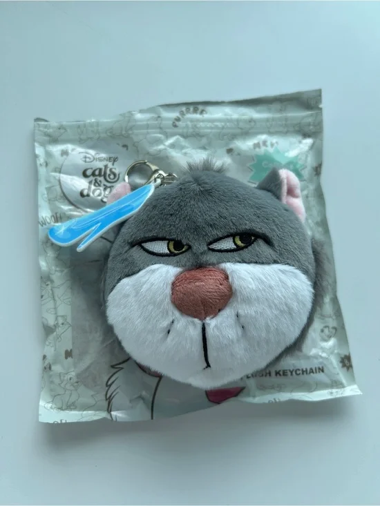 New* Cats & Dogs Disney Surprise | Lucifer  Keychain Cinderella Glass Slipper