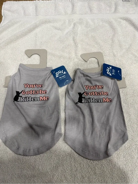 Cat shirts- new with tags