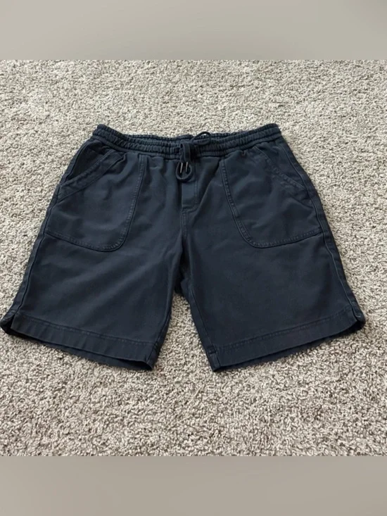 Athleta Men's Black Athletic Drawstring Shorts