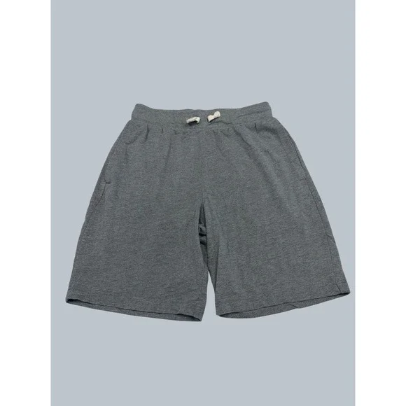 BCG Mens Athletic Shorts Heather Gray Elastic Drawstring Pockets Size Small NWOT