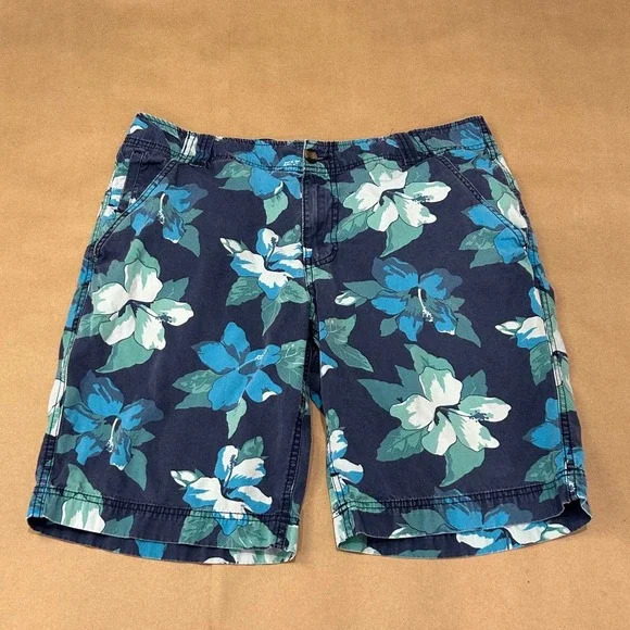 Mossimo Blue Floral Shorts Mens 36