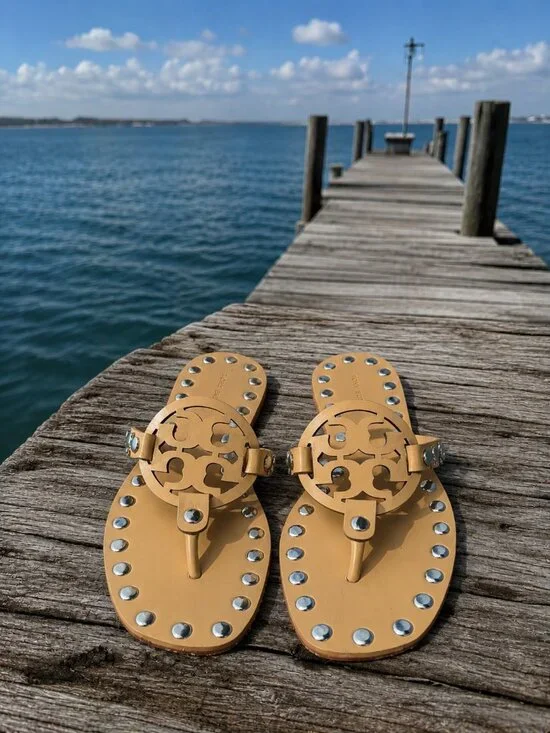 Tory Burch Studded Miller Sandals