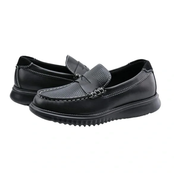 NWOT Boys Penny Loafers Kids Casual Slip On School Shoes Boys Moccasin