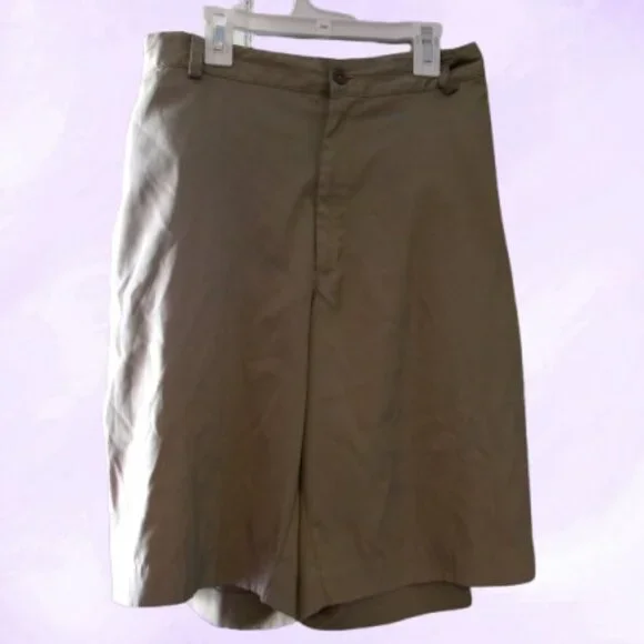 NIKE men's golf dri-fit mens shorts dry fit sport sports in tan khaki size 40.